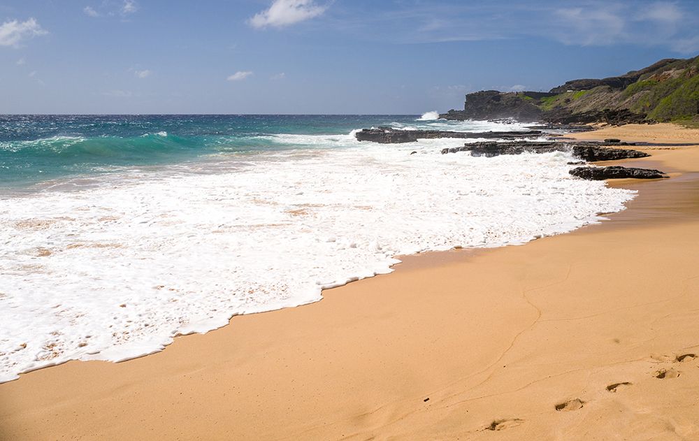 Oahu Beach art print by Bill Carson Photography for $57.95 CAD