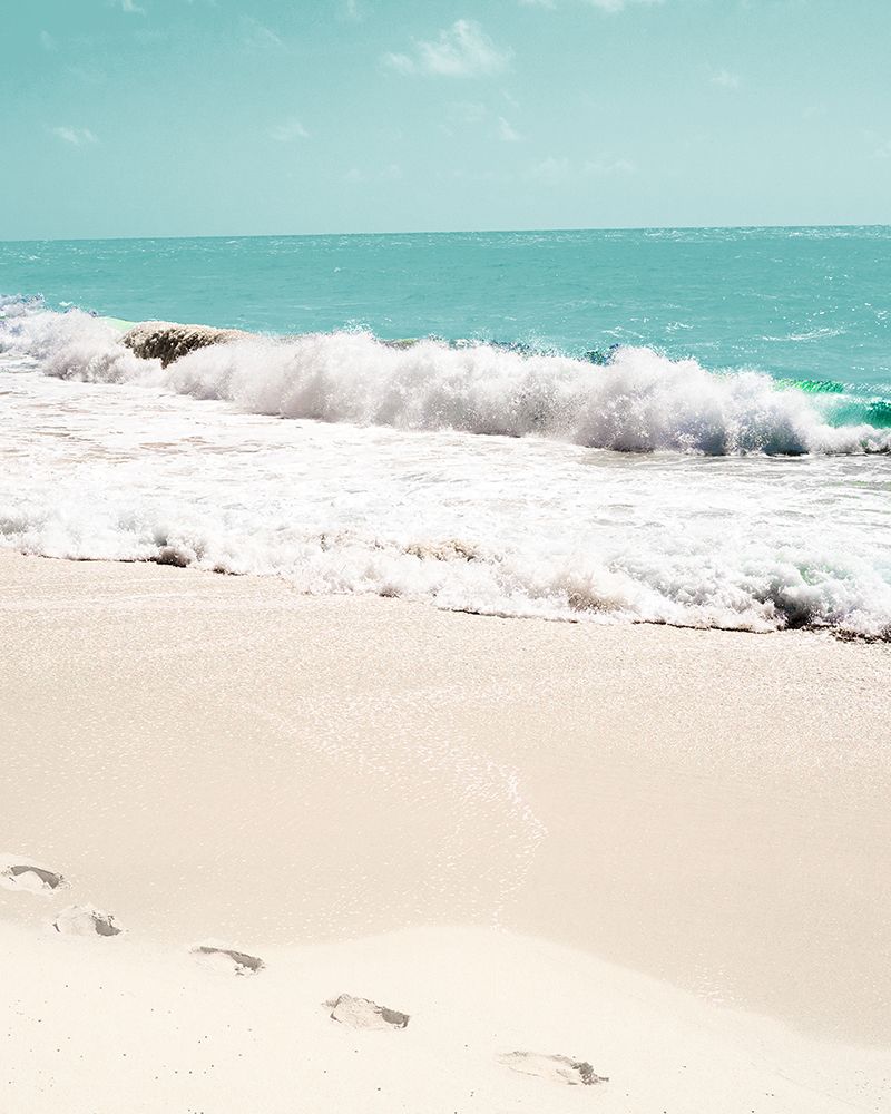 Crashing Crystal Blue Waves art print by Bill Carson Photography for $57.95 CAD