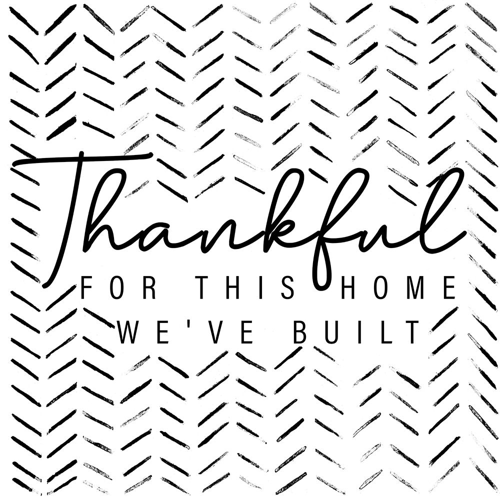 Thankful For This Home art print by Janice Gaynor for $57.95 CAD