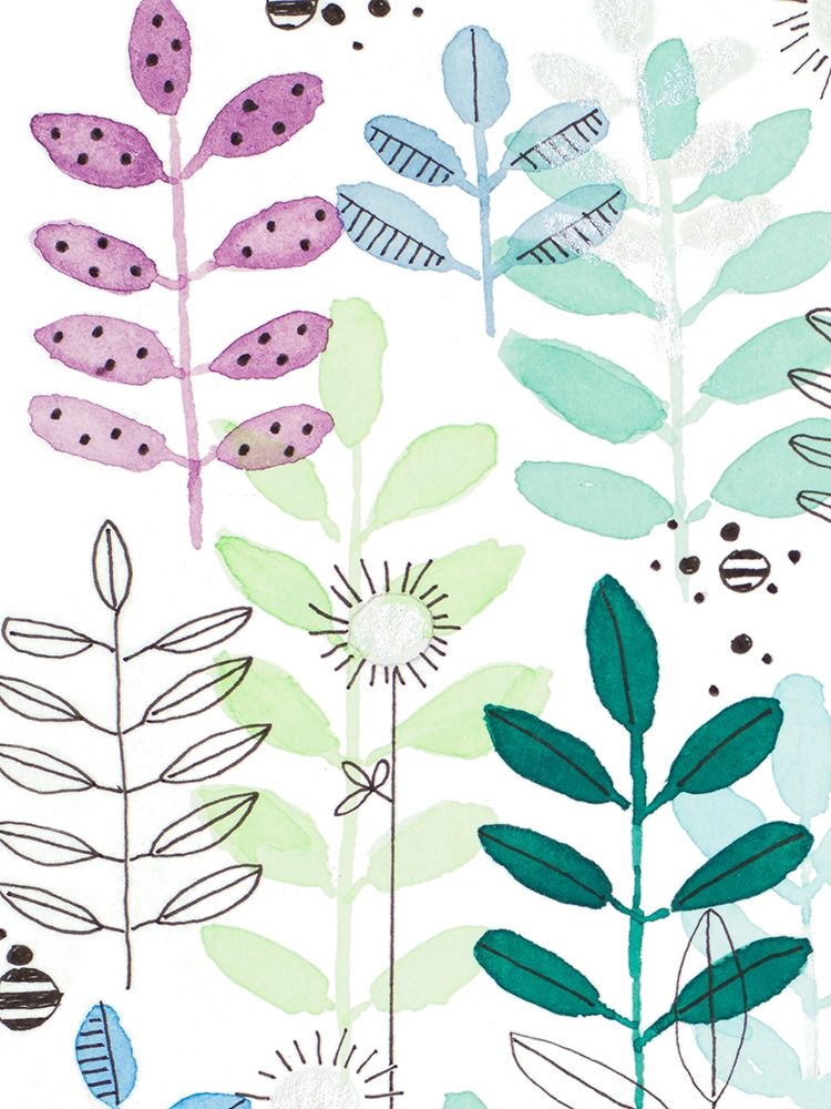 Botanics I art print by Krinlox for $57.95 CAD