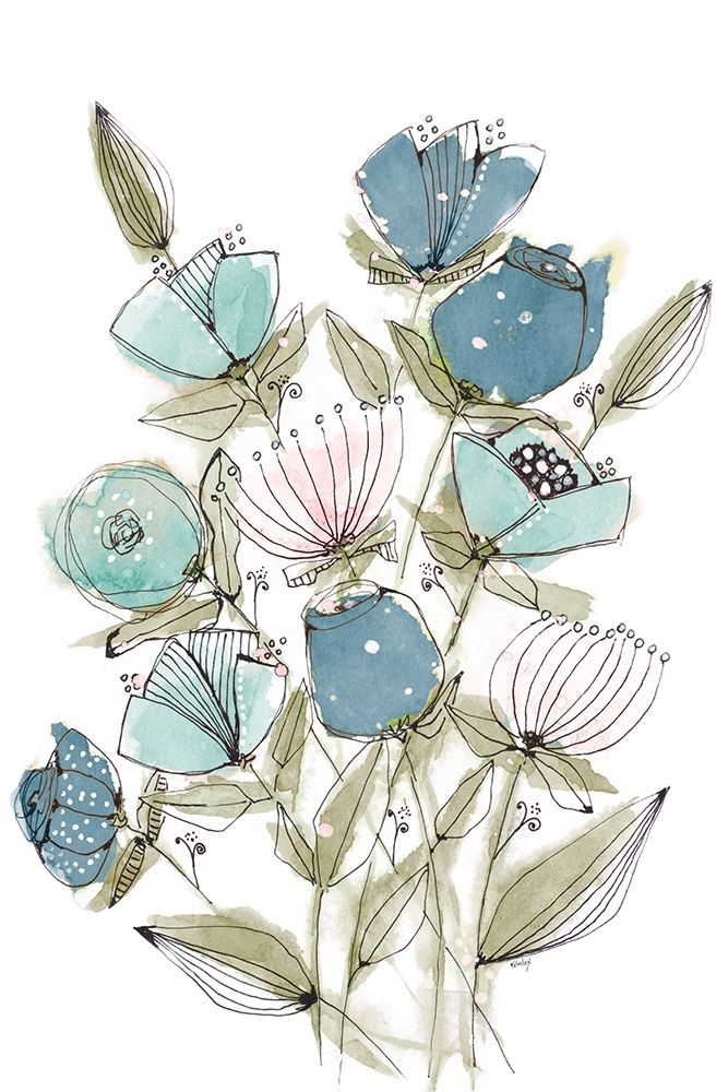 Blooming Spring II art print by Krinlox for $57.95 CAD