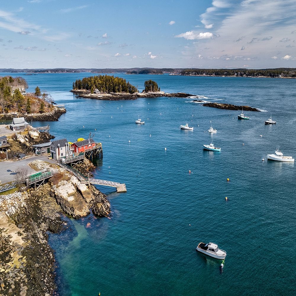 Beautiful Aerial Coast III art print by Jason Veilleux for $57.95 CAD