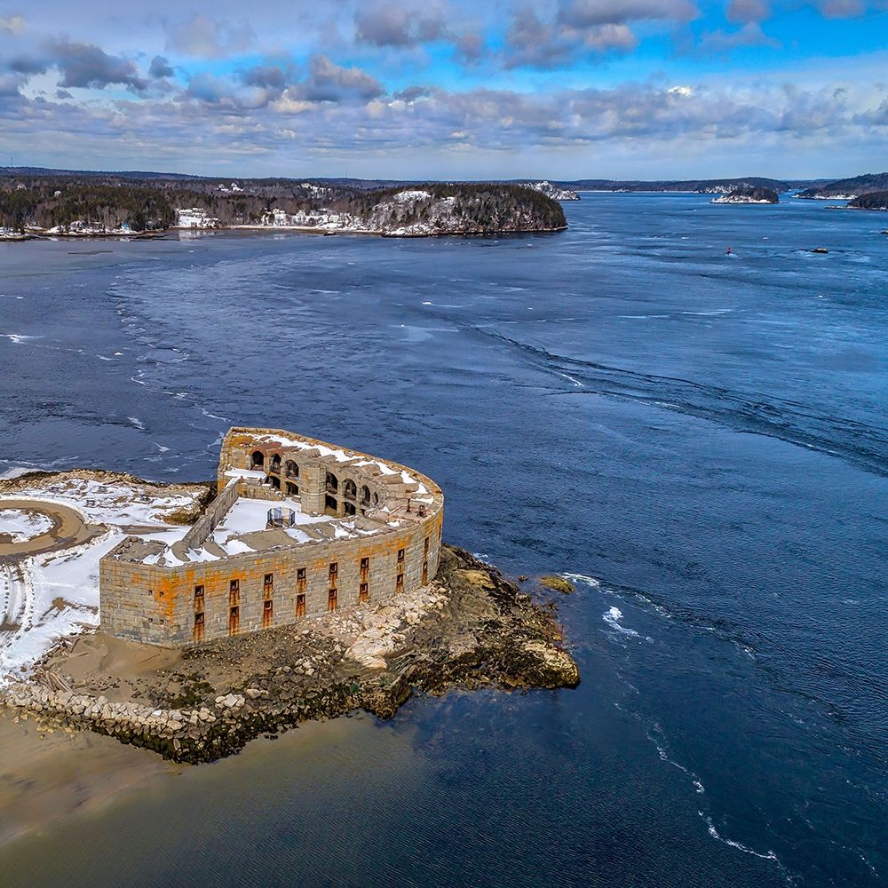 Aerial Fort art print by Jason Veilleux for $57.95 CAD