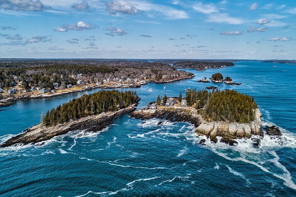 Aerial Islands art print by Jason Veilleux for $57.95 CAD
