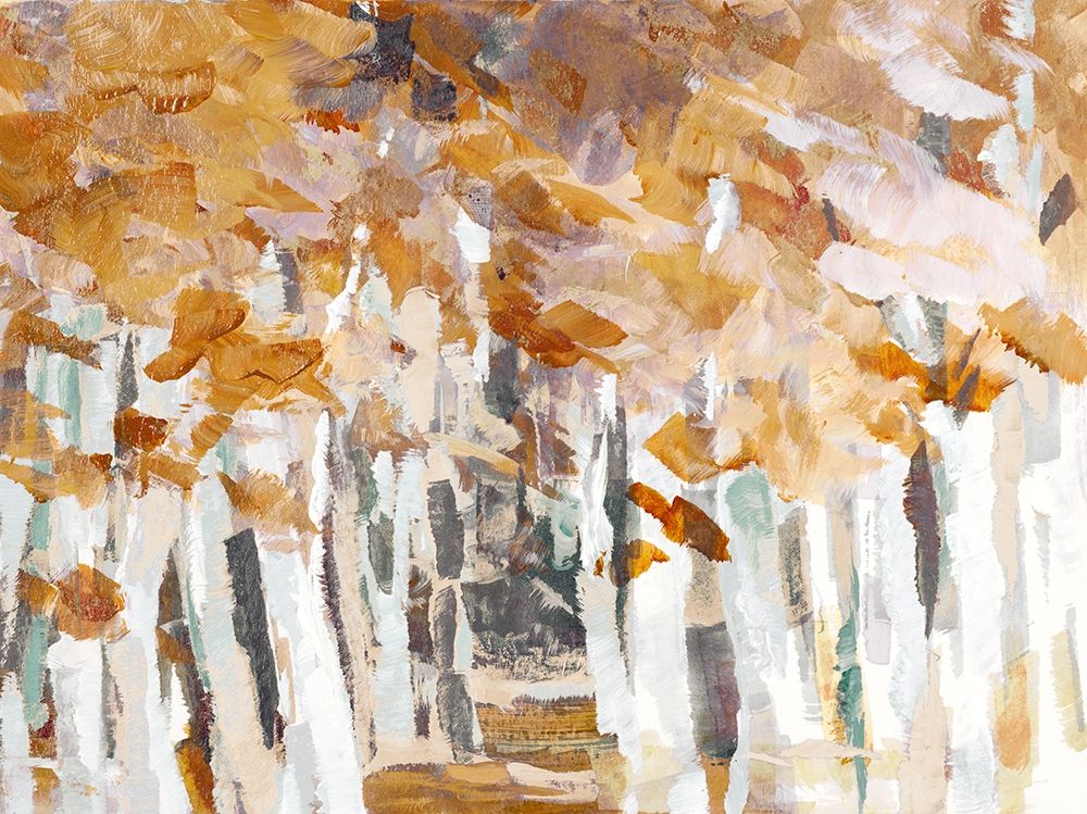 Yellow Autumn Rhythm art print by Lanie Loreth for $57.95 CAD