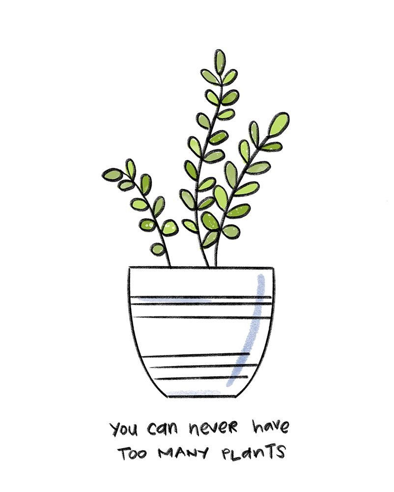 Plant Lady I art print by Anna Quach for $57.95 CAD