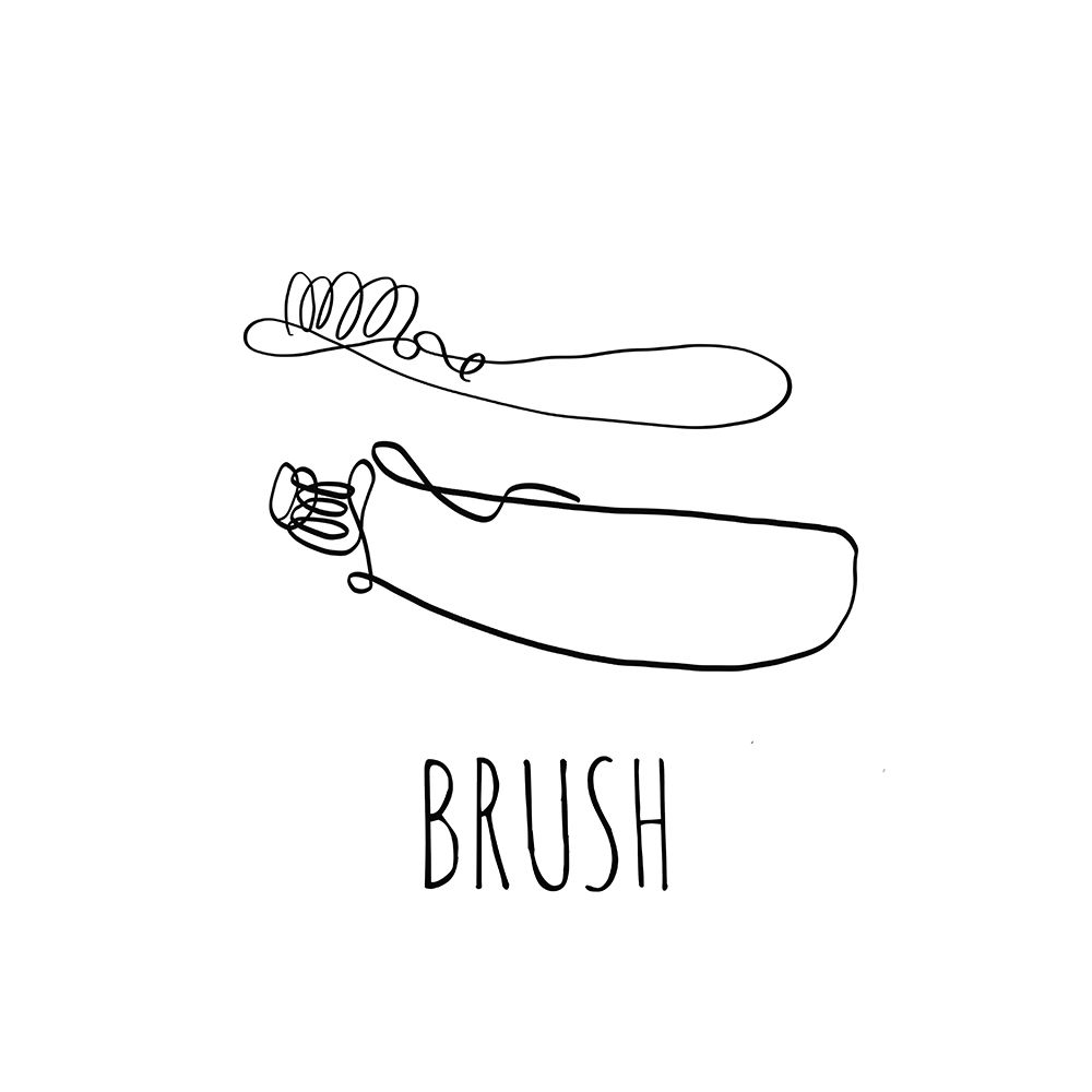 Brush art print by Anna Quach for $57.95 CAD