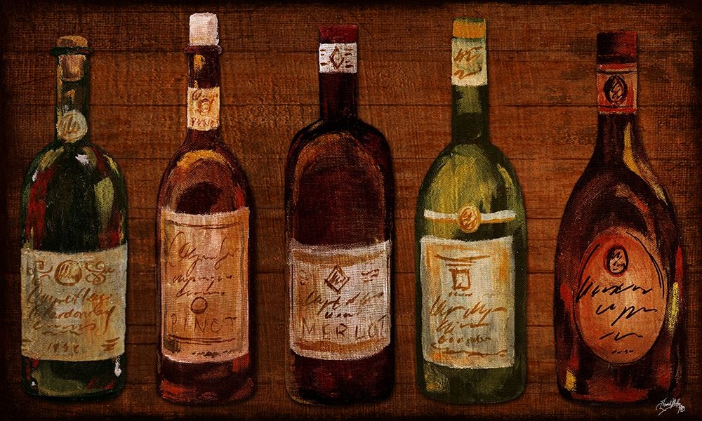 Wine Row art print by Elizabeth Medley for $57.95 CAD