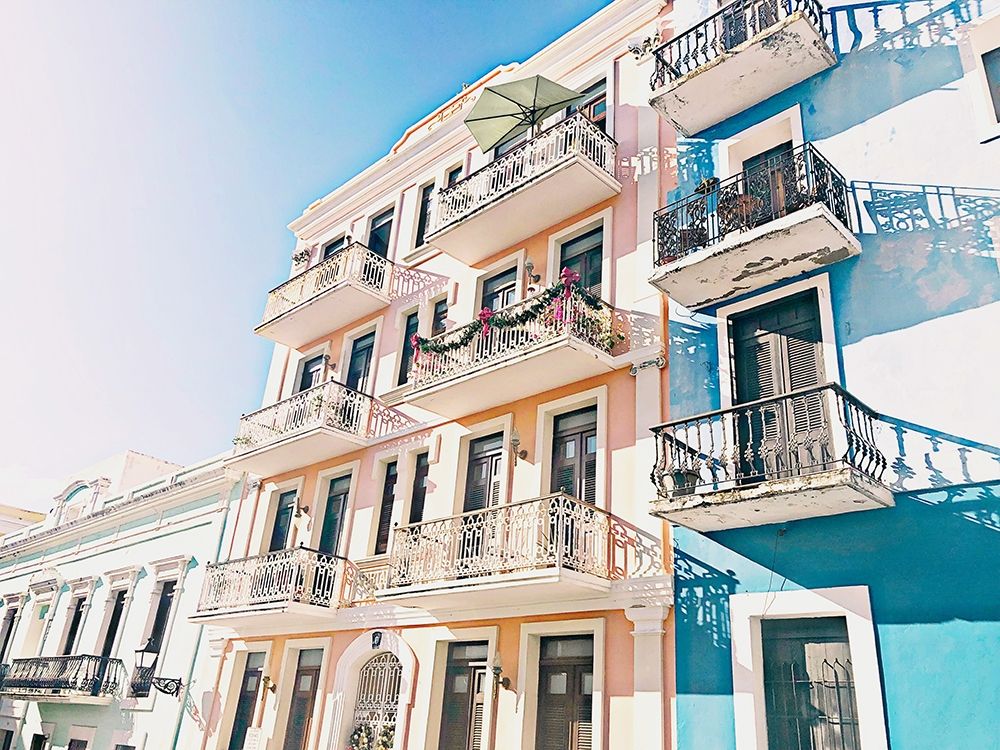 Balcony View art print by Acosta for $57.95 CAD