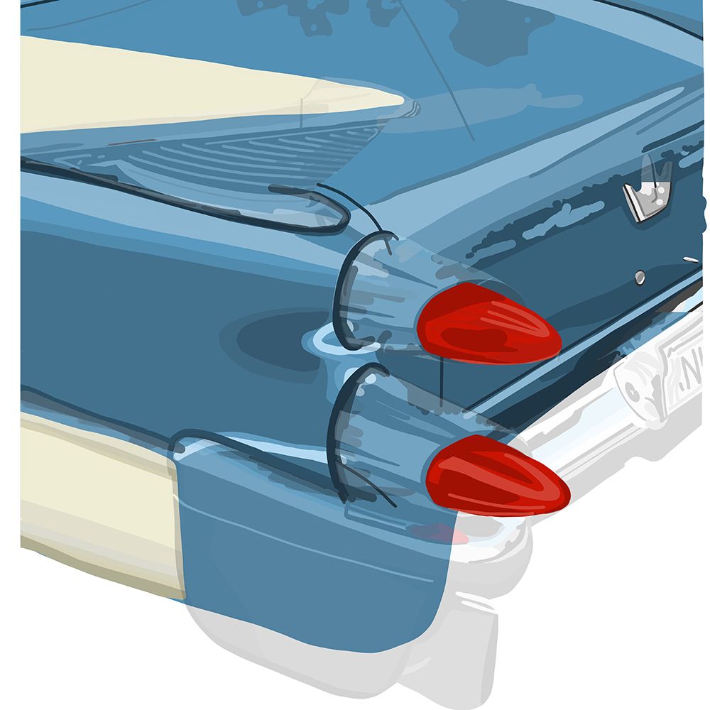 Vintage Car Shot II art print by Jen Bucheli for $57.95 CAD