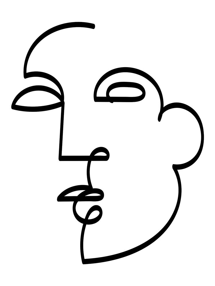 Figure Line Woman I art print by Deidre Mosher for $57.95 CAD