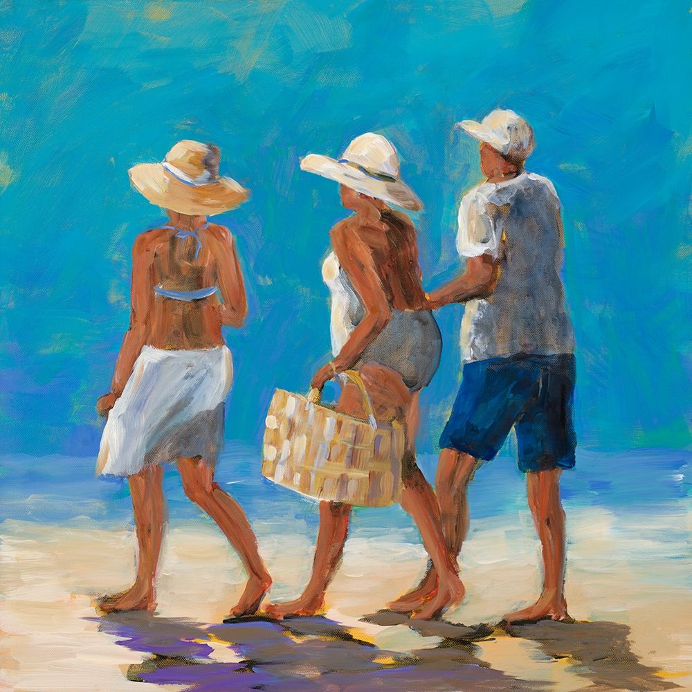 Beach Buddies art print by Julie DeRice for $57.95 CAD