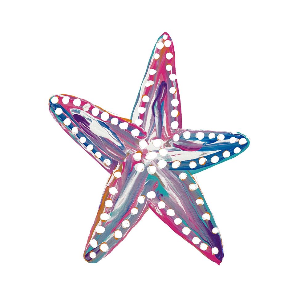 Dotted Starfish I art print by Gina Ritter for $57.95 CAD