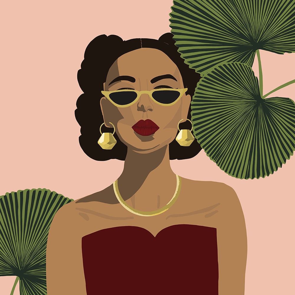 Island Lady art print by Jen Bucheli for $57.95 CAD