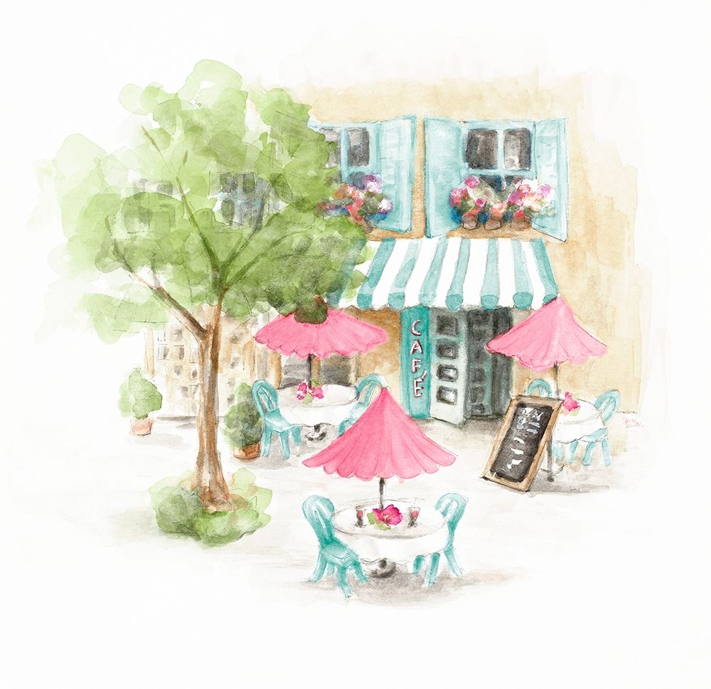 Paris Cafe art print by Lanie Loreth for $57.95 CAD