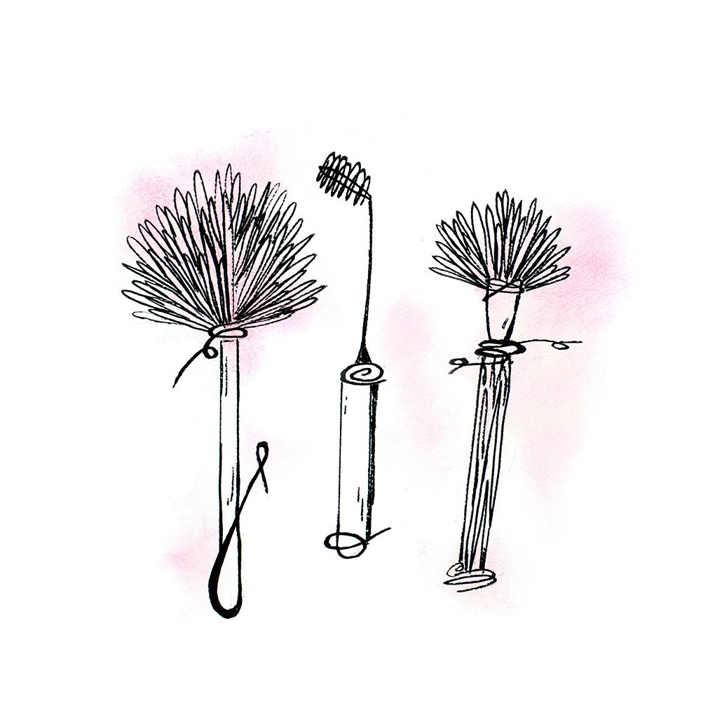 Makeup Line Sketch II art print by Gina Ritter for $57.95 CAD
