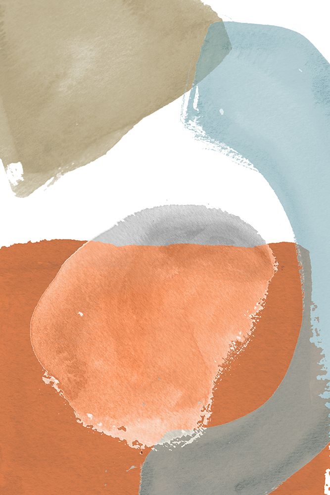 Shapes In Pastel  II art print by Elizabeth Medley for $57.95 CAD
