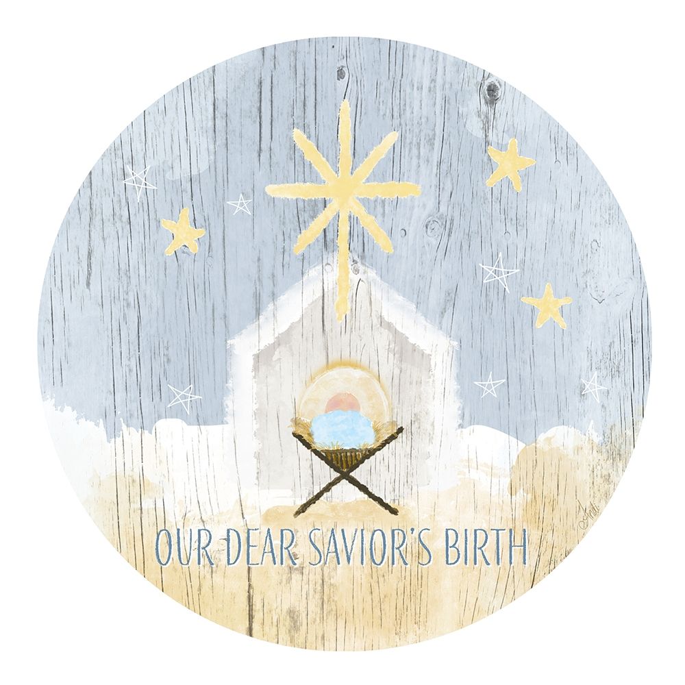 Nativity Circle I art print by Andi Metz for $57.95 CAD
