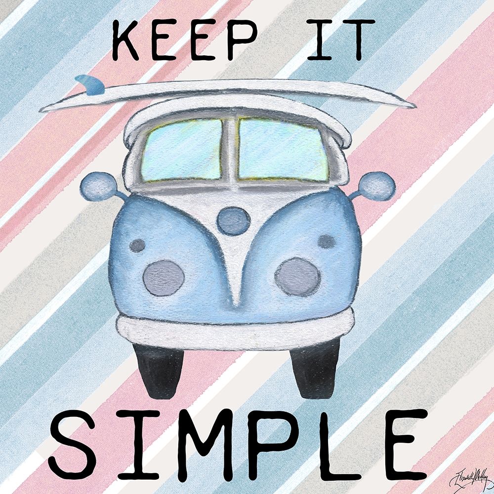 Peace Bus II art print by Elizabeth Medley for $57.95 CAD