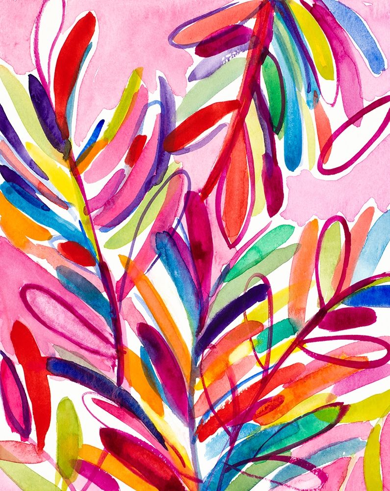 Kaleidoscope Leaves art print by Lanie Loreth for $57.95 CAD