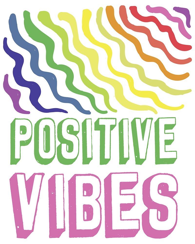 Postivie Vibes art print by Elizabeth Medley for $57.95 CAD