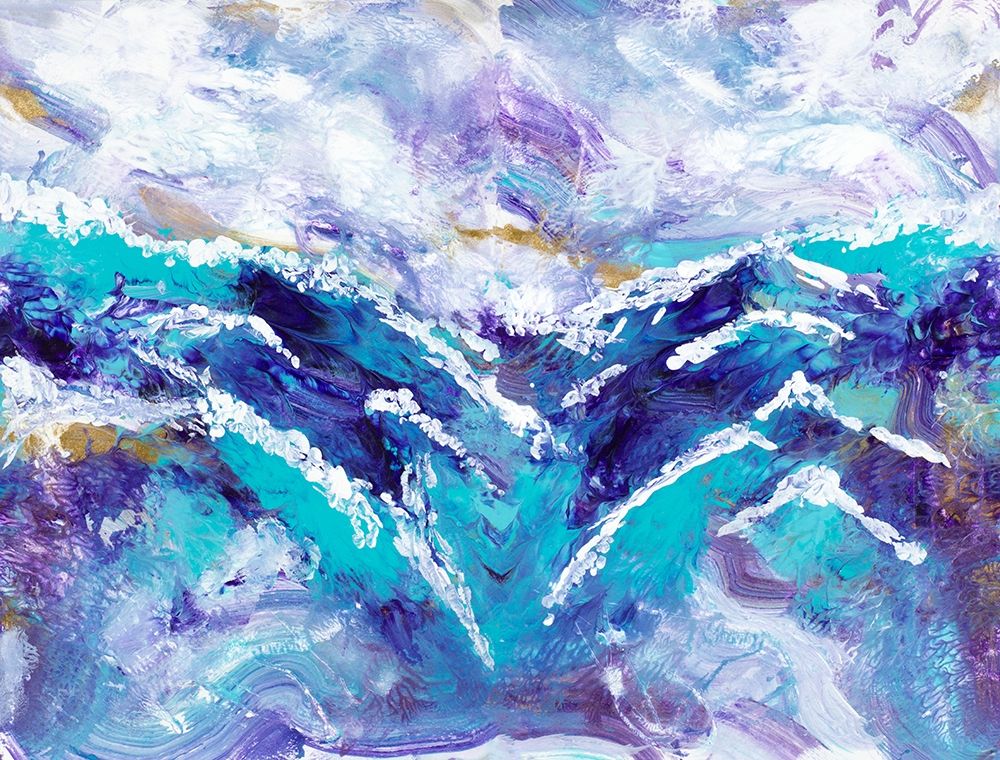 Ocean Waves art print by Gina Ritter for $57.95 CAD
