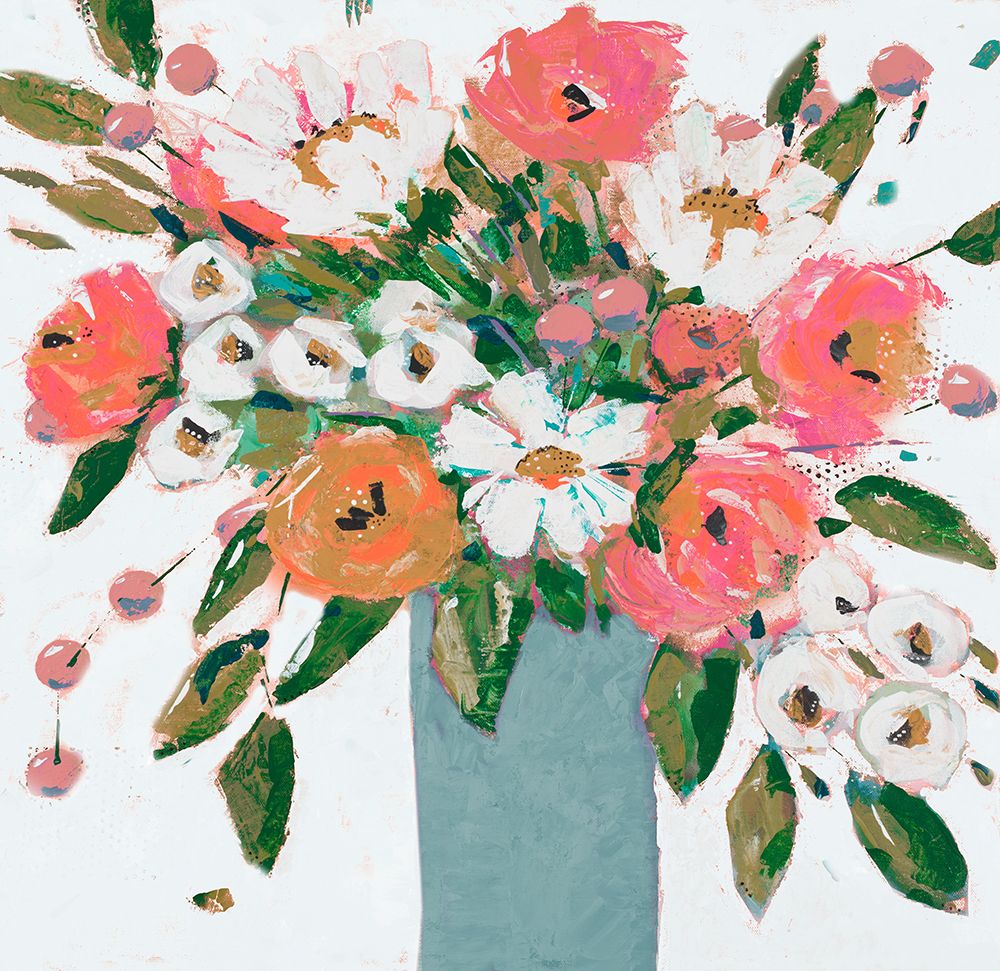 A Burst Of Pink Joy art print by Krinlox for $57.95 CAD