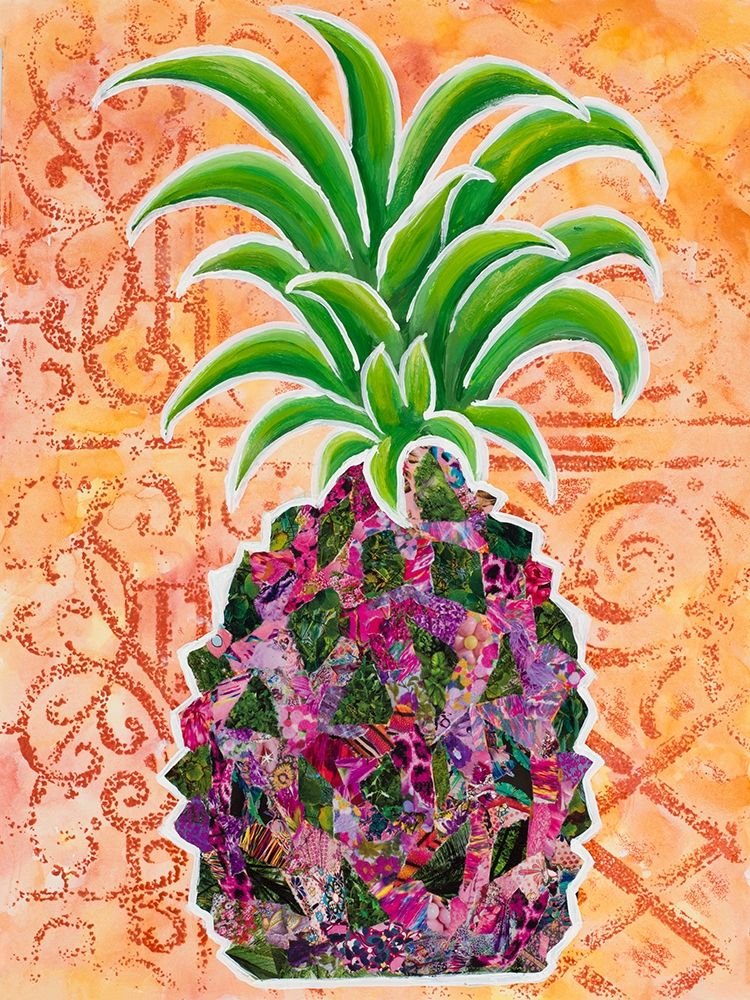 Pineapple Collage II art print by Gina Ritter for $57.95 CAD