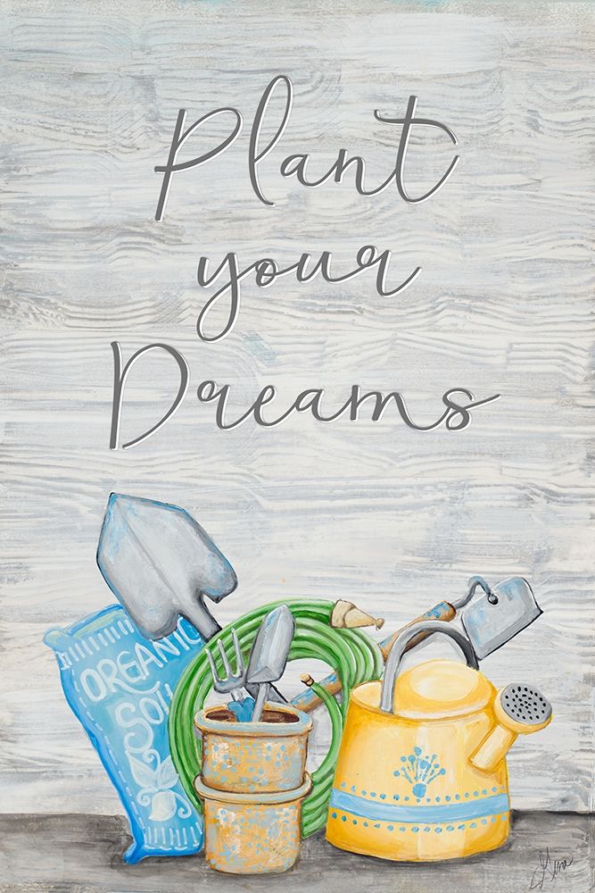 Garden Tools art print by Gina Ritter for $57.95 CAD