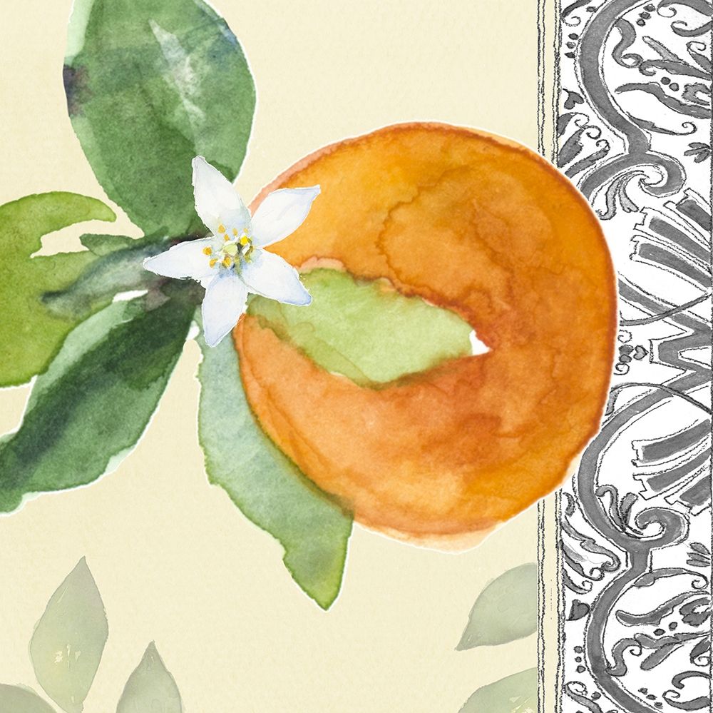 Orange Blossoms I art print by Lanie Loreth for $57.95 CAD