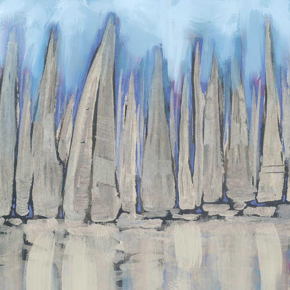 Sailboat Crowd II art print by Dan Meneely for $57.95 CAD