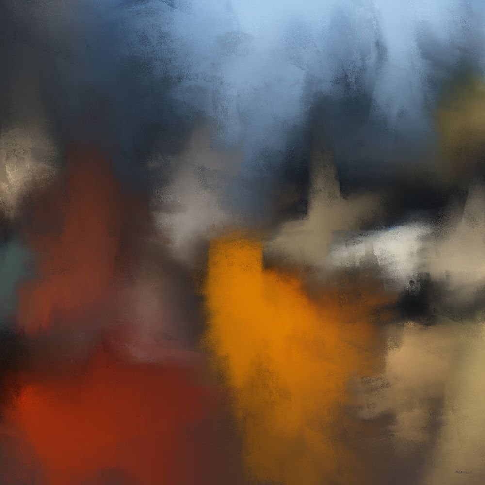 Night Street Abstract I art print by Dan Meneely for $57.95 CAD