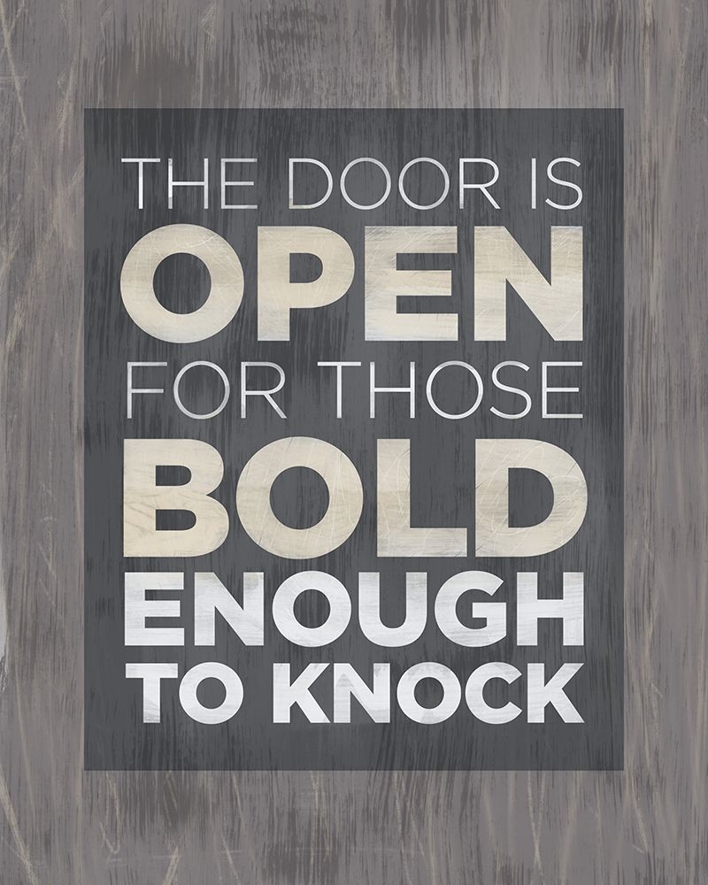 The Door Is Open art print by Dan Meneely for $57.95 CAD
