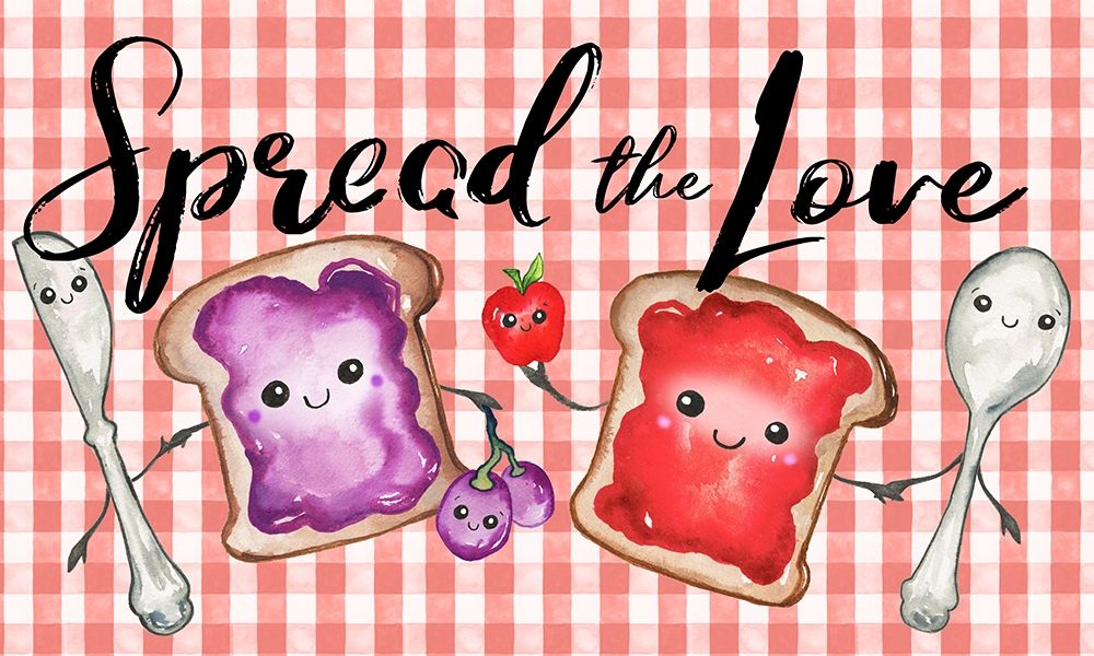 Spread The Love art print by Elizabeth Medley for $57.95 CAD