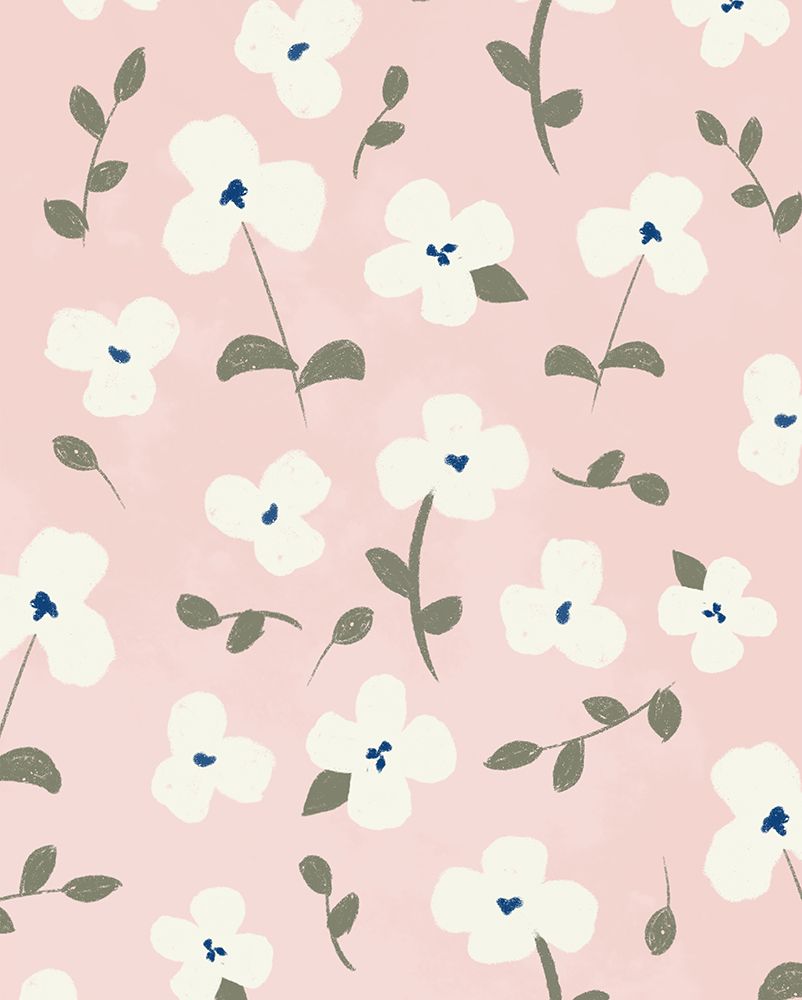 Fun Floral Toss art print by Anna Quach for $57.95 CAD