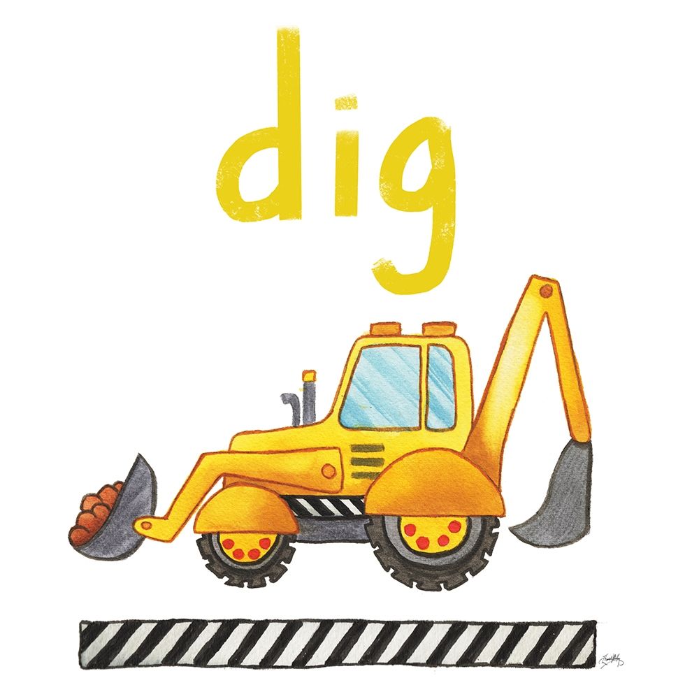 Dig art print by Elizabeth Medley for $57.95 CAD