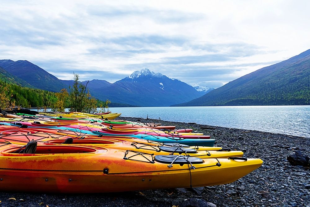 Mountain Lake Adventure art print by Kali Wilson for $57.95 CAD