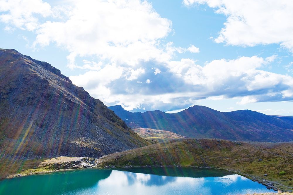 Mountain Lake art print by Kali Wilson for $57.95 CAD