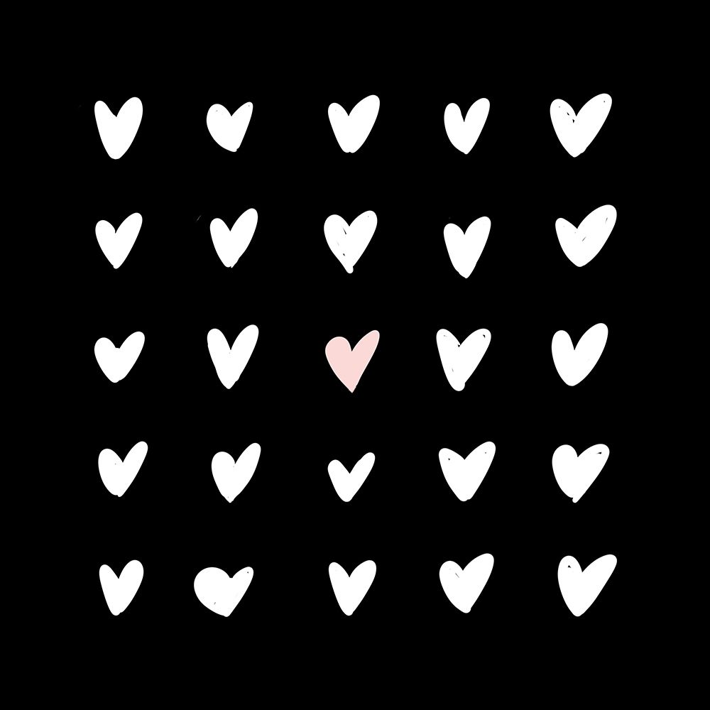 Hearts art print by SD Graphics Studio for $57.95 CAD