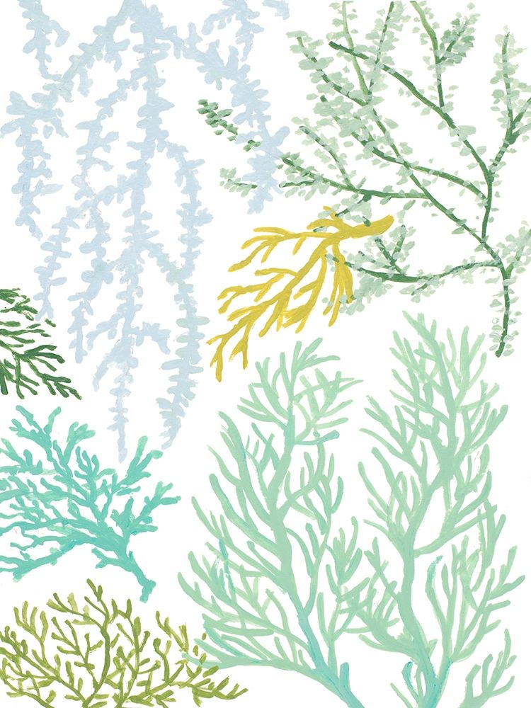 Budding Vertical Coral I art print by Lanie Loreth for $57.95 CAD