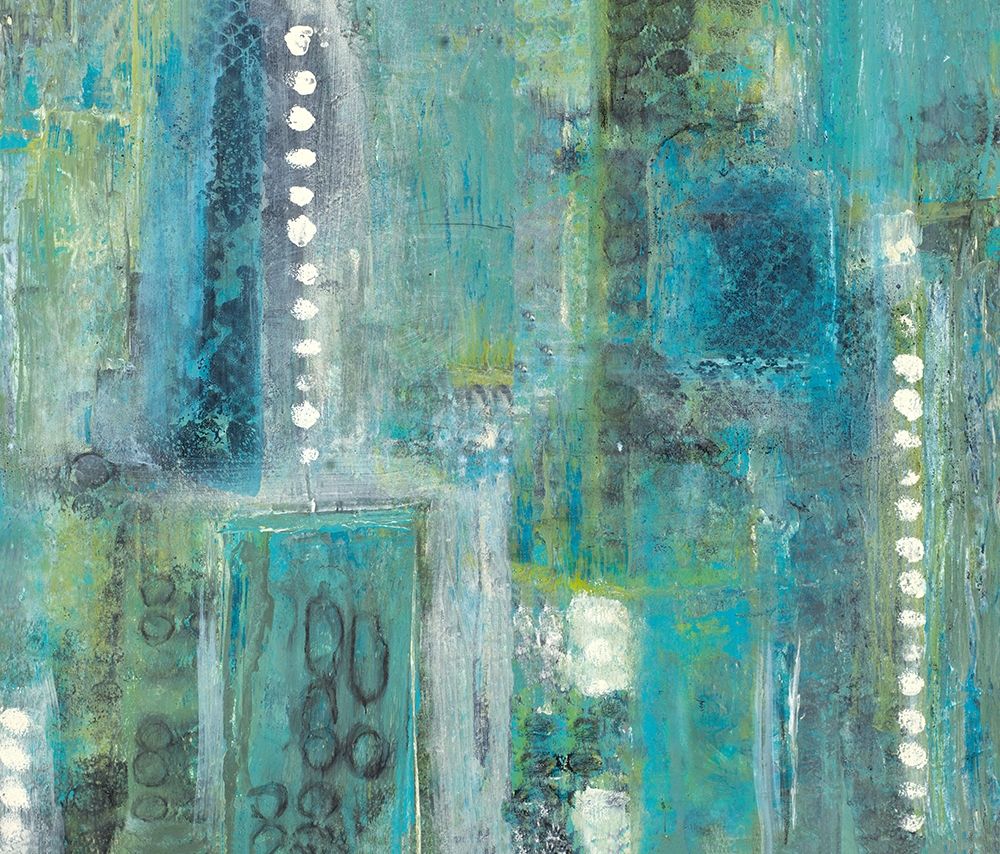 Conceptual Greens art print by Merri Pattinian for $57.95 CAD