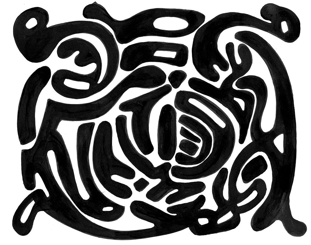 Intertwined II art print by Merri Pattinian for $57.95 CAD