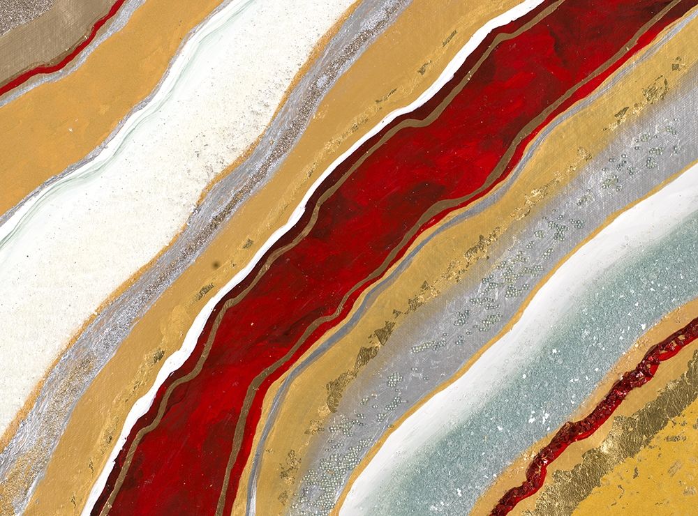 Red Earth I art print by Tiffany Hakimipour for $57.95 CAD