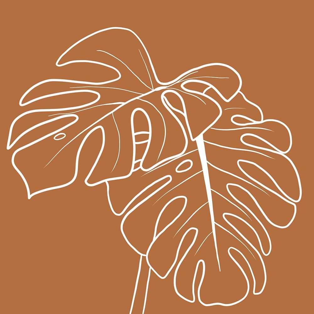 Terracotta Palms Square art print by Melanie Torres for $57.95 CAD
