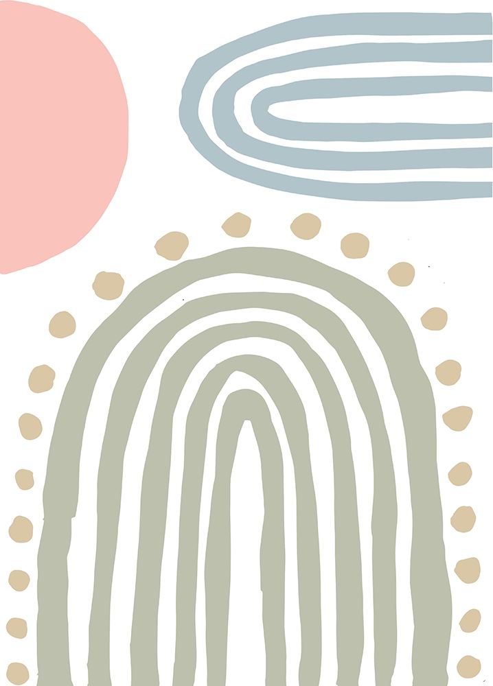 Rainbow I art print by Elizabeth Medley for $57.95 CAD