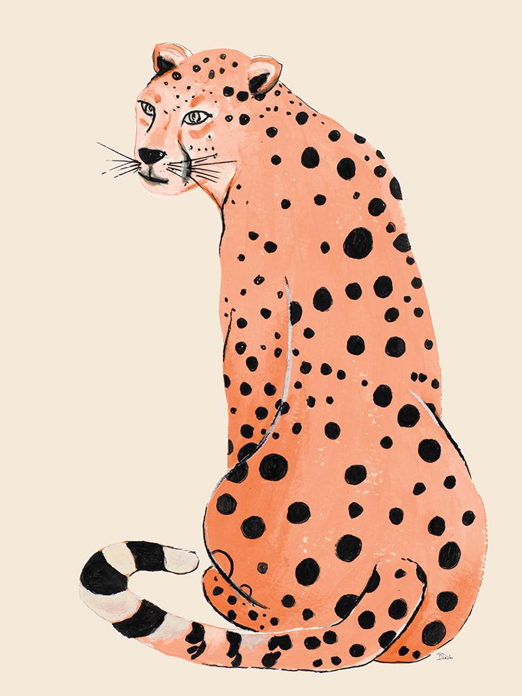 Cheetah II art print by Patricia Pinto for $57.95 CAD