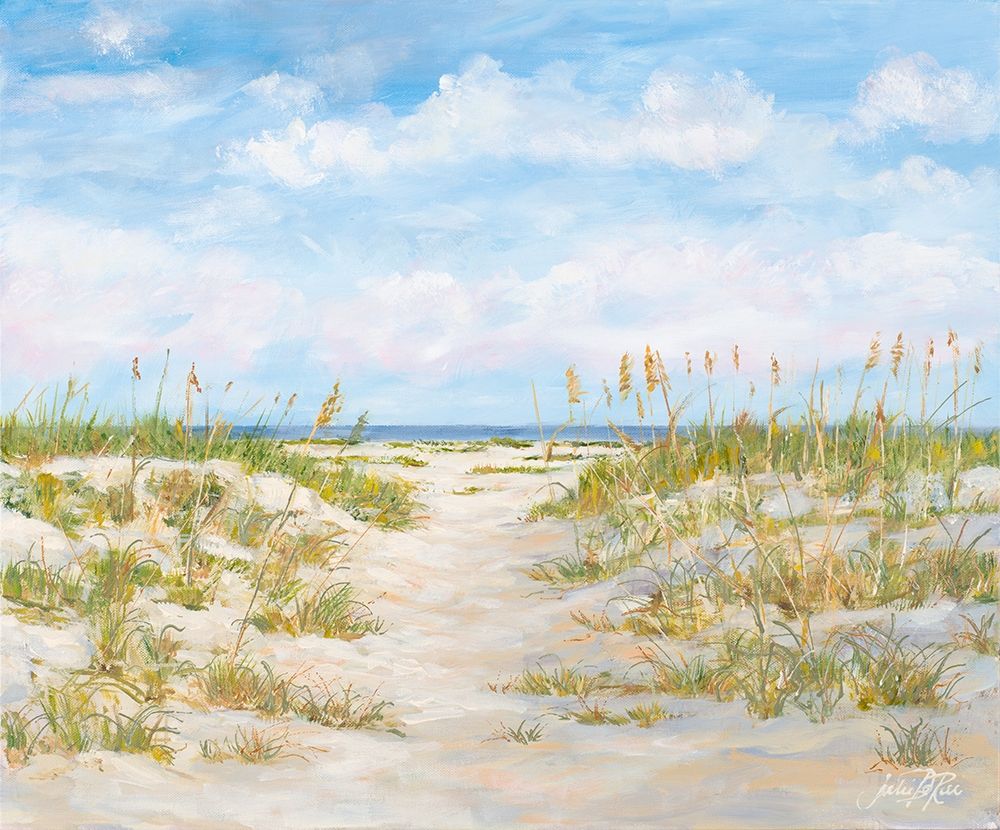 Summer Sand Dunes and Beachgrass art print by Julie DeRice for $57.95 CAD