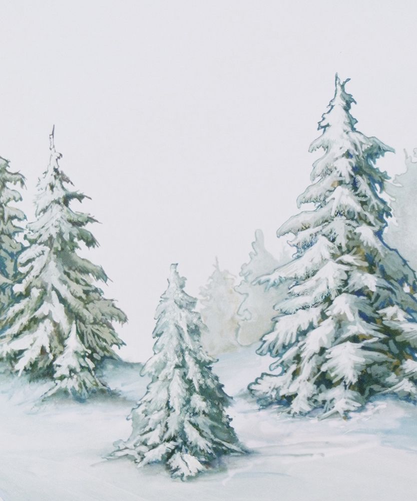 Aspen Forest II art print by Diannart for $57.95 CAD