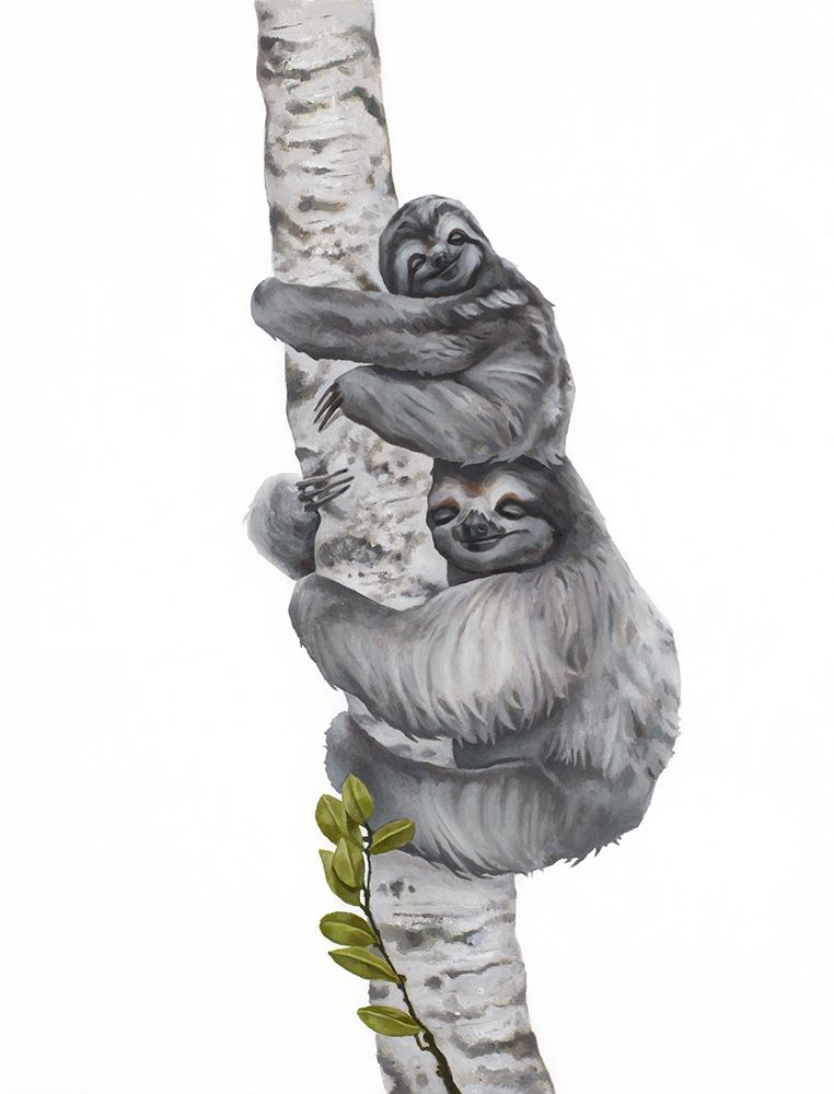 Sleepy Sloths art print by Lucca Sheppard for $57.95 CAD