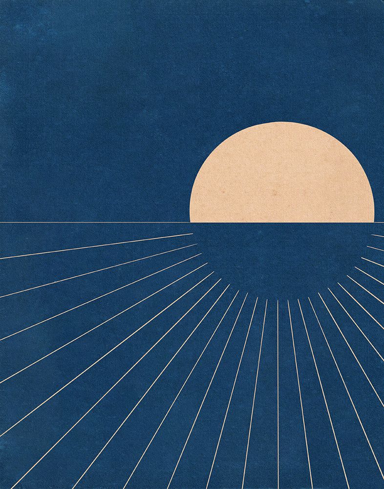 Mod Sunset art print by Emily Navas for $57.95 CAD